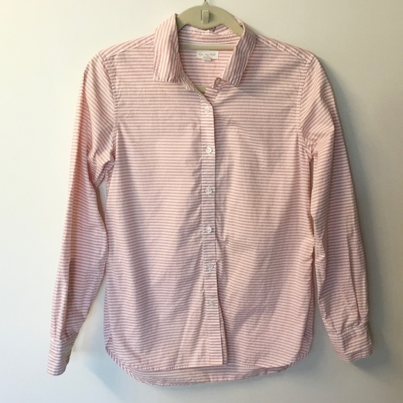 garnet hill essential organic cotton shirt